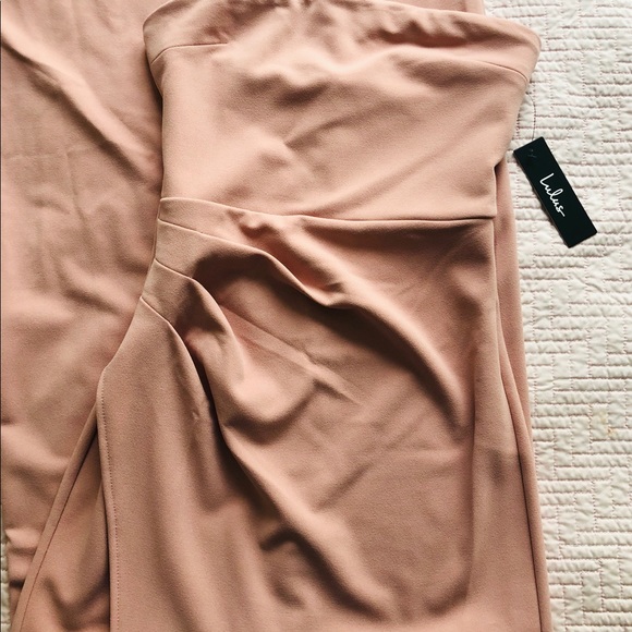 Strapless pink dress - Picture 2 of 2